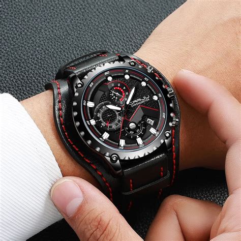 New Mens Fashion Watch Top Brand Crrju Luxury Military Waterproof Sport Watch Men Automatic Date