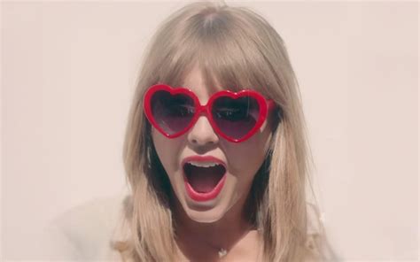 Taylor Swift Heart Sunglasses Through Love Tinted Lenses