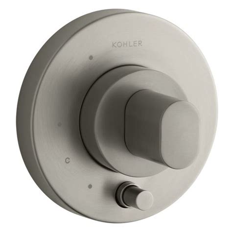 Kohler Oblo Vibrant Brushed Nickel 1 Handle Bathtub And Shower Faucet Trim Kit At