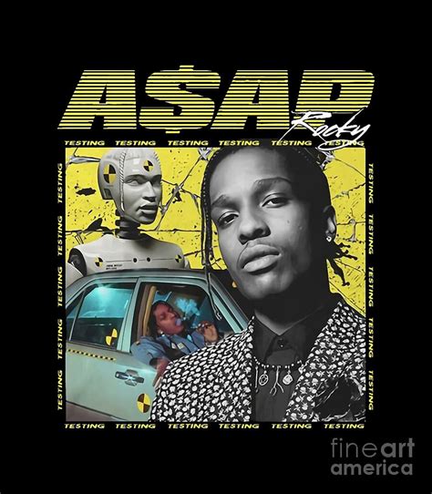 Asap Rocky Digital Art By Howard Stevens Fine Art America