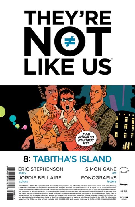 Theyre Not Like Us 8 Image Comics