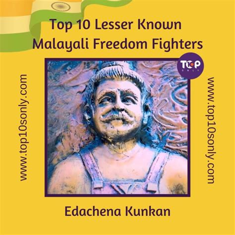 Top Lesser Known Freedom Fighters Of Kerala India