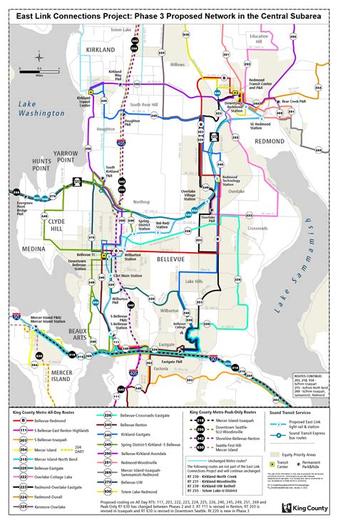 More Details Emerging on Bus Changes to Complement East Link Light Rail