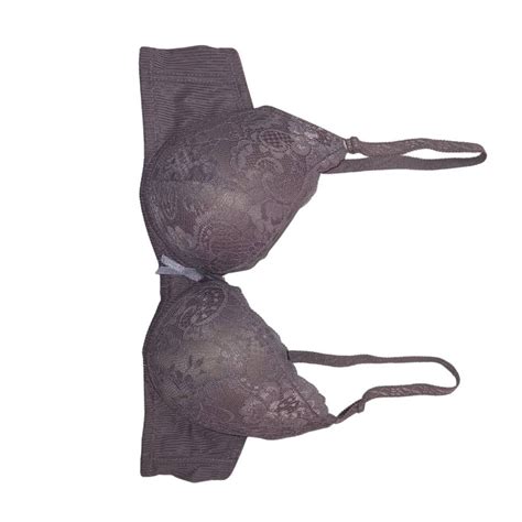 Brasier Secret Treasures Talla 38B con Encaje y Moño Violeta Walmart