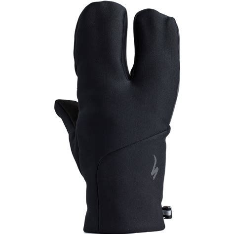 Specialized Softshell Deep Winter Lobster Gloves Black Bike