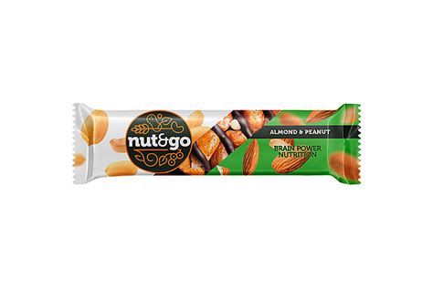 «Nut&Go», батончик Almond & peanut, 36 г – купить по выгодной цене с ...