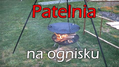 Patelnia na ognisko jak to jest zrobione Smażenie na ognisku YouTube