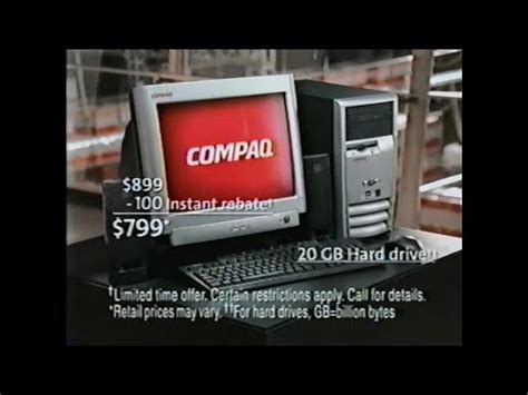 Compaq Computer Ad Shown In Youtube