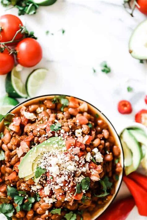 No Soak Pressure Cooker Pinto Beans Oh So Delicioso