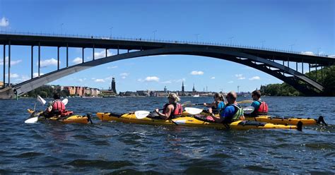 Evening Kayaking Excursion Guided Sea Kayaking Excursion In Stockholm