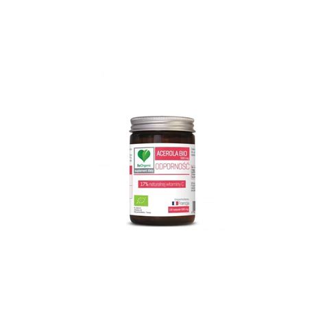 BeOrganic By Aliness Acerola BIO 17 500 Mg 100 Tabletek Opinie Cena