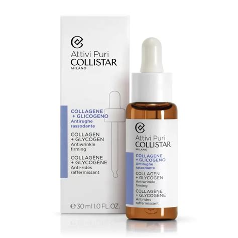 Collistar Pure Actives Collagen Glycogen Firming Effect 30ml 1 Fl Oz