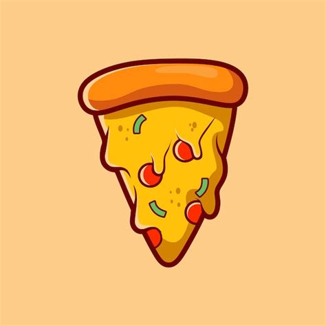 Premium Vector Sliced Pizza With Dripping Cheese Clip Art