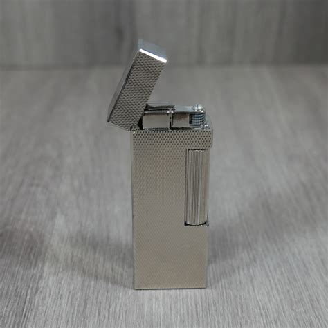 Dunhill Lighter Rollagas Barley Palladium Plated