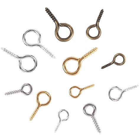 960 Pcs Screws Screw Eye Pin Spike Diy Jewelry Screw Eye Hooks Trendy