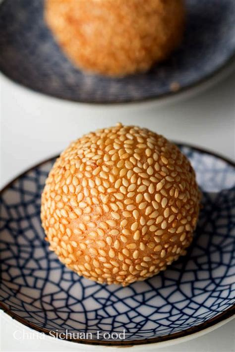 Chinese Sesame Ballschinese Sesame Balls Asian Desserts Chinese Dessert Food