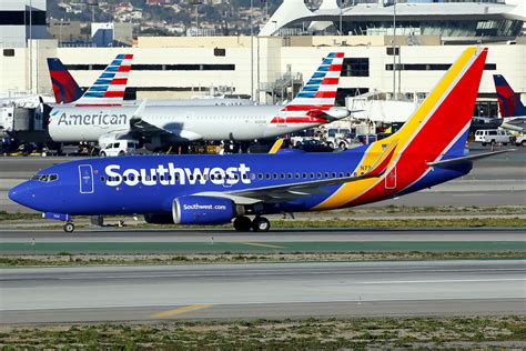 Southwest Airlines Boeing N Sw Los Angeles Flickr