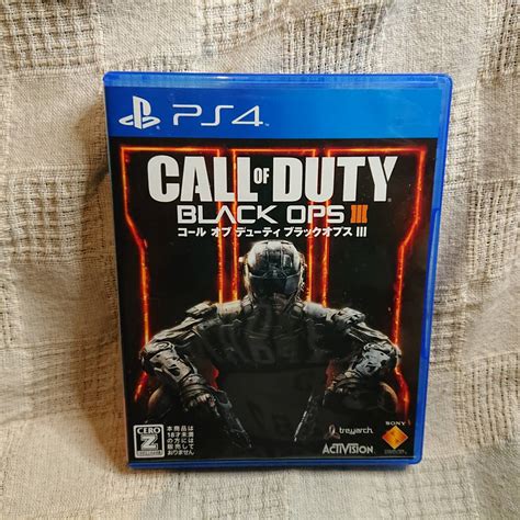 【目立った傷や汚れなし】美品 Zr Ps4 Play Station 4 コール オブ デューティ ブラックオプス3 Call Of