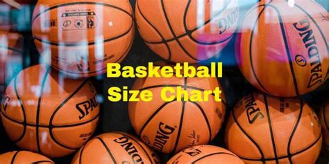 Basketball Size Chart By Age Gender Weight And Psi [table And Video]