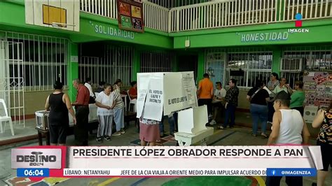 López Obrador reacciona a la impugnación que presentará el PAN Vídeo