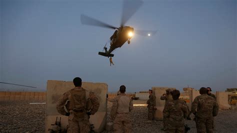 U S Service Member Killed In Afghanistan Chopper Crash