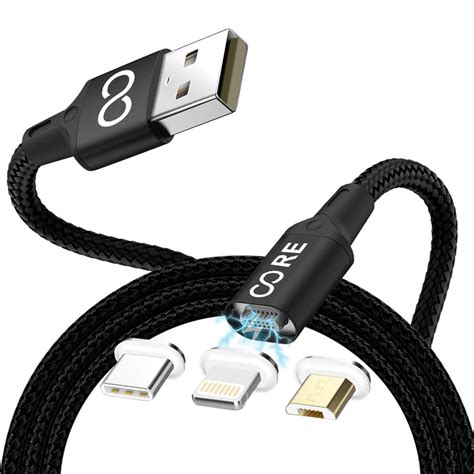 Kabel Usb Do Lightning Usb C I Micro Usb Moc W M Forever Black