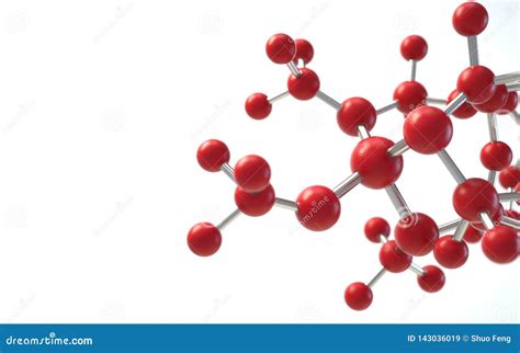 Modelo De La Mol Cula Concepto De La Ciencia 3d Representaci N Imagen