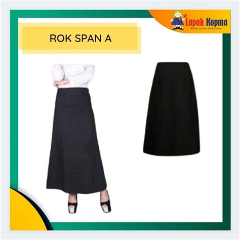 Jual Rok Span A Rok Hitam Rok Formal Bawahan Wanita Rok Kerja Rok