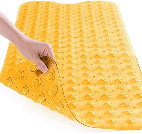 Recyco Tapis De Bain Antid Rapant Extra Long Pour Baignoire Salle De