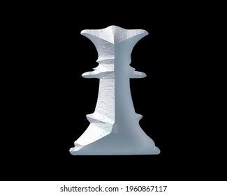 Queen Chess Symbol White Sculpture Icon Stock Illustration 1960867117 ...