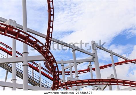 Roller Coasters Loops Stock Photo 216886894 | Shutterstock