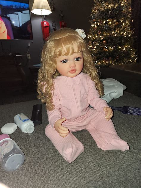 Mo Finance RXDOLL Inch Realistic Reborn Baby Doll With Blonde