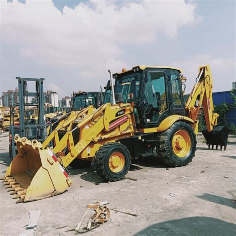 Used Backhoe Loader Cat 416e Excavator Secondhand Caterpillar 416 420