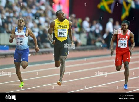 Usain Bolt Jamaica Chijindu Ujah Great Britain Andrew Fisher