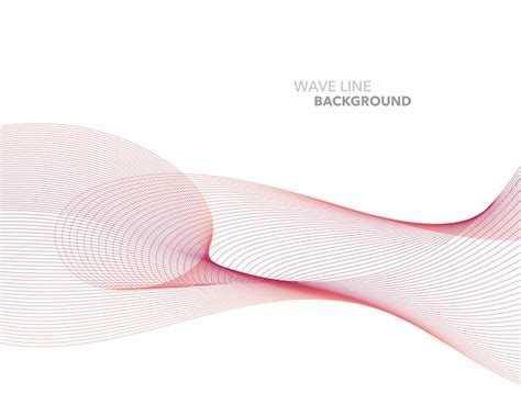 Premium Vector | Abstract wave line background