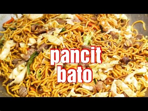 Pancit Bato Recipe Authentic Pancit Bato From Bicol Lutong Bicol