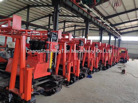 Meters Gyl Crawler Type Drilling Rig Equipment Water Well