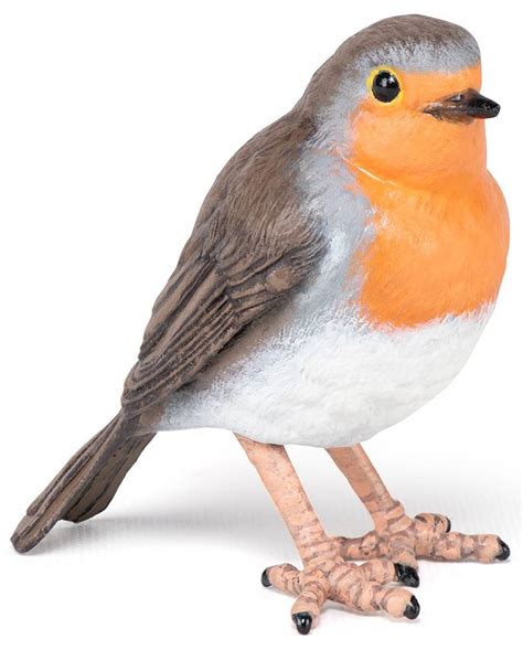 Papo Wild Birds Robin 50275 Vibrant Orange Breast