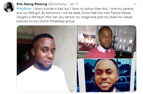 Lady Stopped From Committing Suicide After Pastor Allegedly Shared Her Nude Photos In Churchs