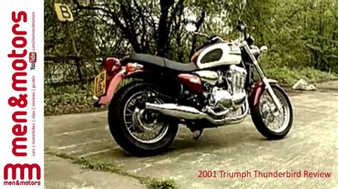 2001 Triumph Thunderbird Review YouTube