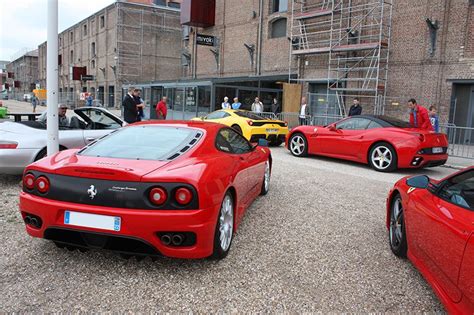 Members And Ferrari At The Charity Event At Le Havre Sorties Et