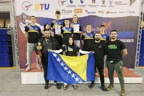 Reprezentacija Bosne I Hercegovine U Taekwondou Odbranila Titulu Prvaka