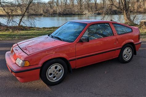 1986 Honda Crx Si Vin Jhmaf5339gs034733 Classic