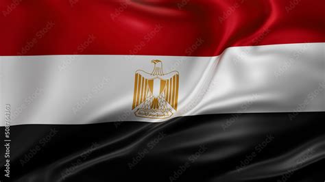 Egypt National Flag Stock Illustration Adobe Stock