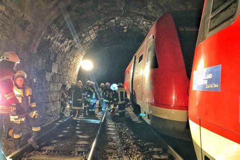 Nach Defekt Zug Im Tunnel Evakuiert Bayern Nordbayerischer Kurier