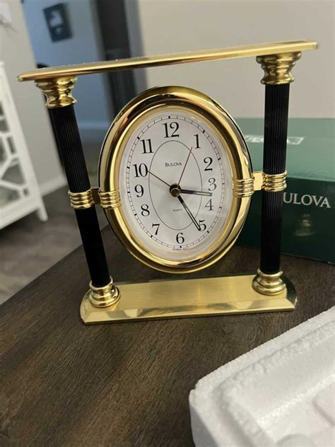 Best Bulova Mantle Clock New For Sale In Victoria British Columbia