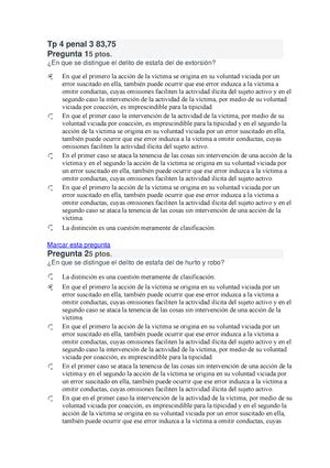 Examen Trabajo Práctico 4 TP4 85 Trabajo Práctico 4 TP4