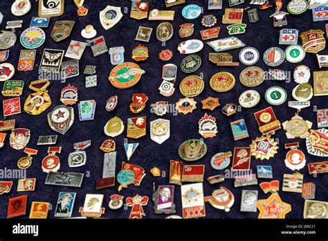 Photo collection of badges Stock Photo - Alamy