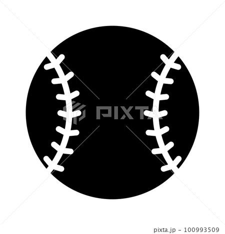 Baseball Ball Silhouette