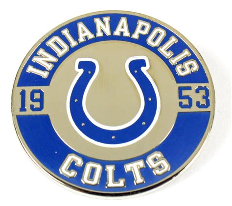 Indianapolis Colts Established 1953 Pin